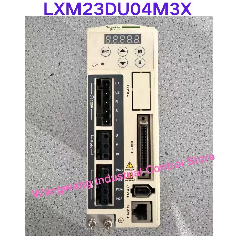 Проверенный б/у сервопривод LXM23DU04M3X 400W
Проверенный б/у сервопривод LXM23DU04M3X 400W