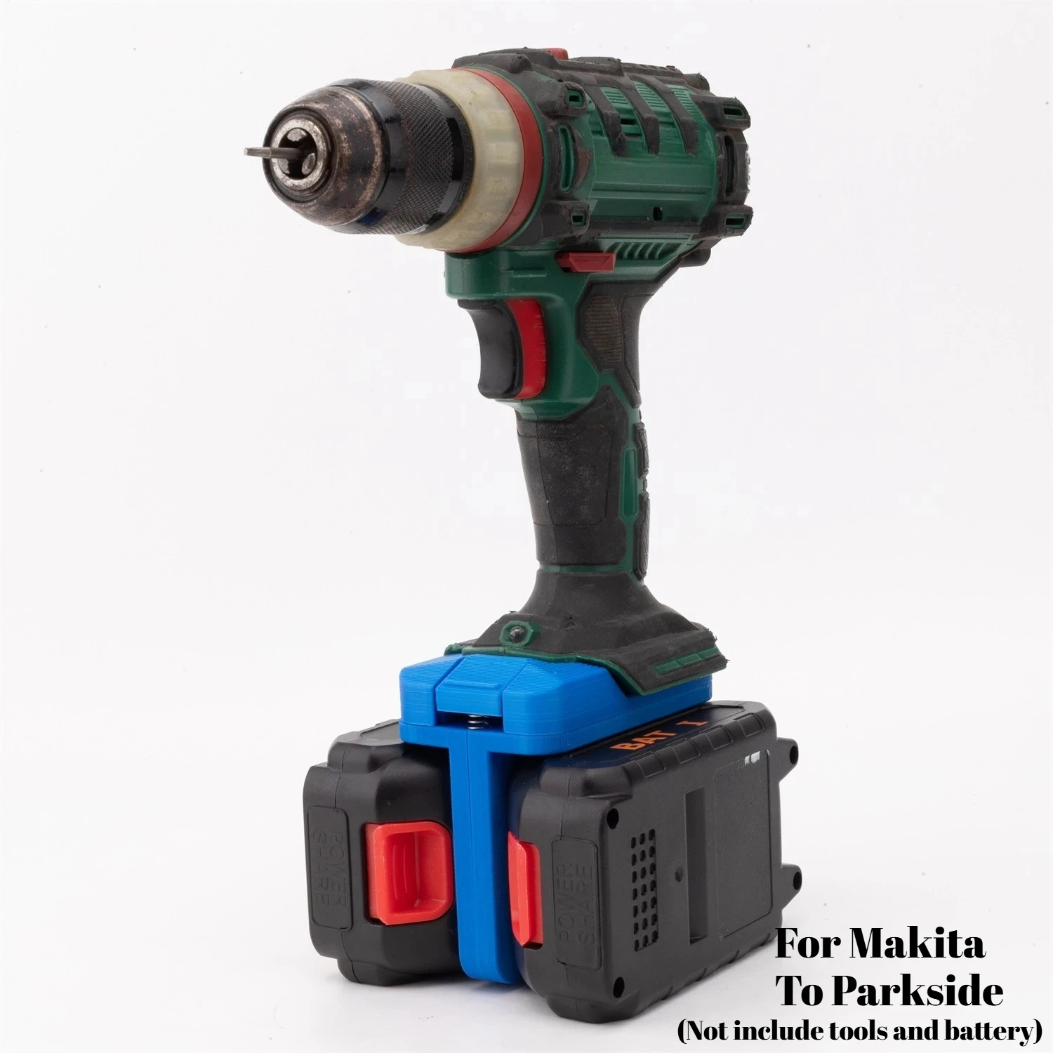 Dual Battery Adapter Converter For Makita 18v Li-ion Batteries To Parkside x20v Tools Converter(Not include tools and battery)
Dual Battery Adapter Converter For Makita 18v Li-ion Batteries To Parkside x20v Tools Converter(Not include tools and battery)