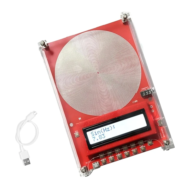 Custom Frequency Generator V2, 7.83Hz Schumannwave Resonance Generator 0.01Hz~200000Hz Adjustable Sine Wave Resonance
Custom Frequency Generator V2, 7.83Hz Schumannwave Resonance Generator 0.01Hz~200000Hz Adjustable Sine Wave Resonance