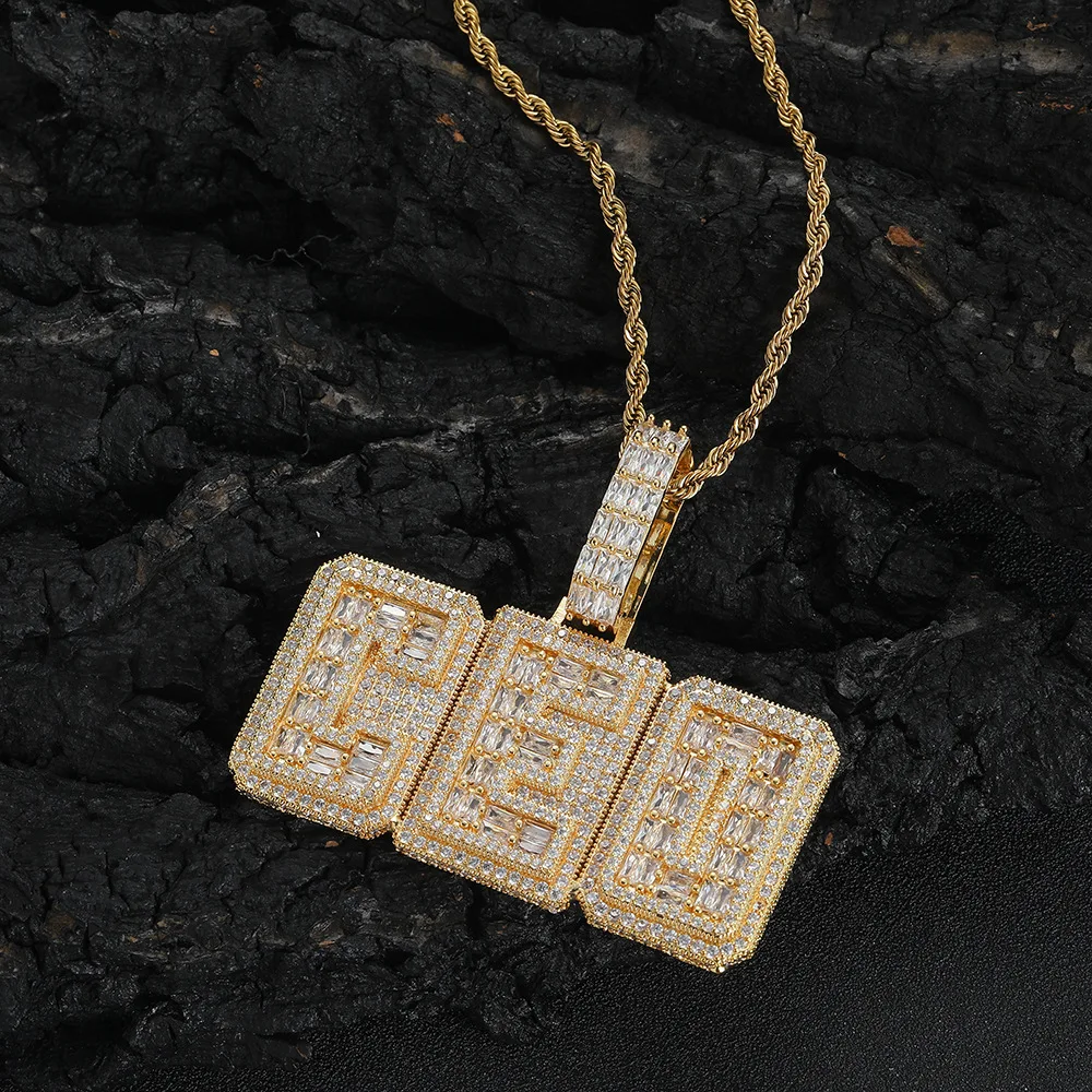 Hip Hop Shiny Zircon Rectangular Block Ladder Square Letter Necklaces For Men Women Custom Chain Birthday Party DIY Jewelry
Hip Hop Shiny Zircon Rectangular Block Ladder Square Letter Necklaces For Men Women Custom Chain Birthday Party DIY Jewelry