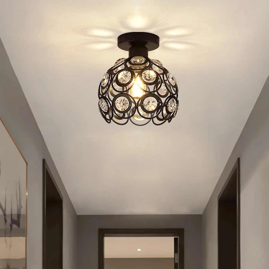 Ceiling lights, creative hallway lights, corridor lights, crystal entrance balcony bedroom lights, modern and simple Nordic ligh
Ceiling lights, creative hallway lights, corridor lights, crystal entrance balcony bedroom lights, modern and simple Nordic ligh