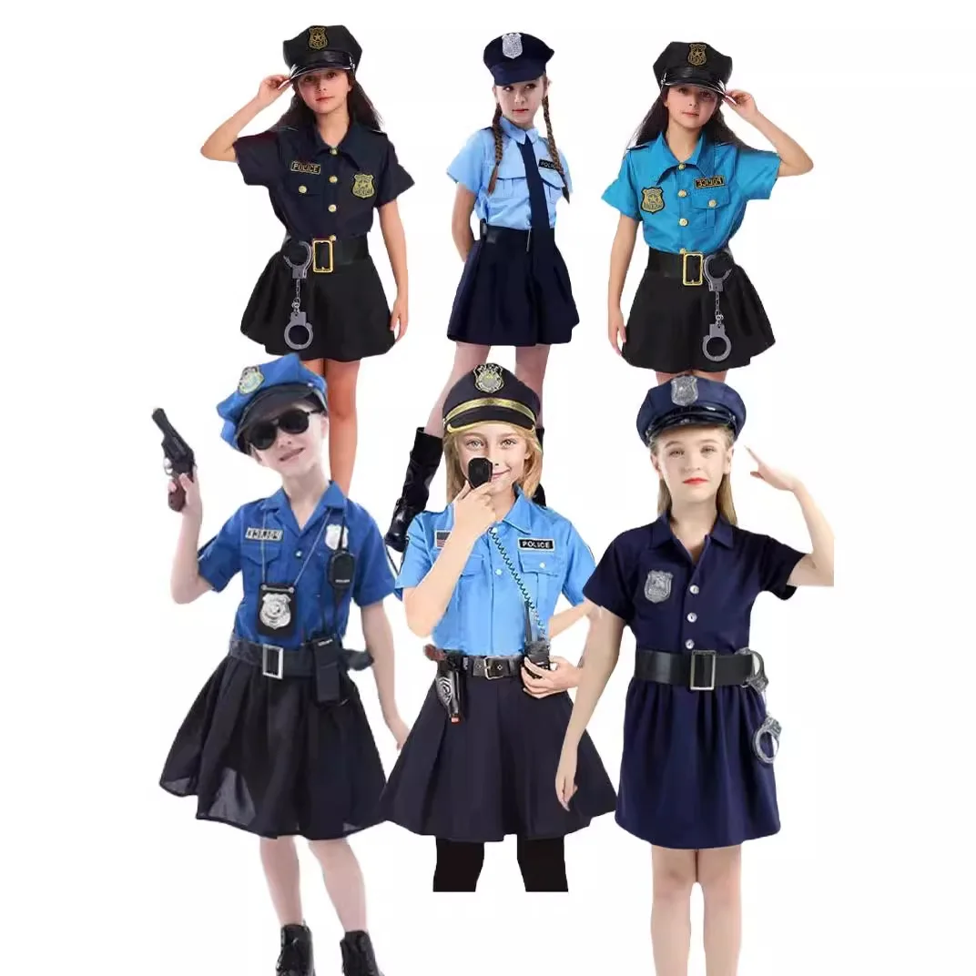 Halloween Children's Police Uniform Little Doctor Firefighter Suit Nurse Engineer Lawyer Stage Performance Costume
Halloween Children's Police Uniform Little Doctor Firefighter Suit Nurse Engineer Lawyer Stage Performance Costume