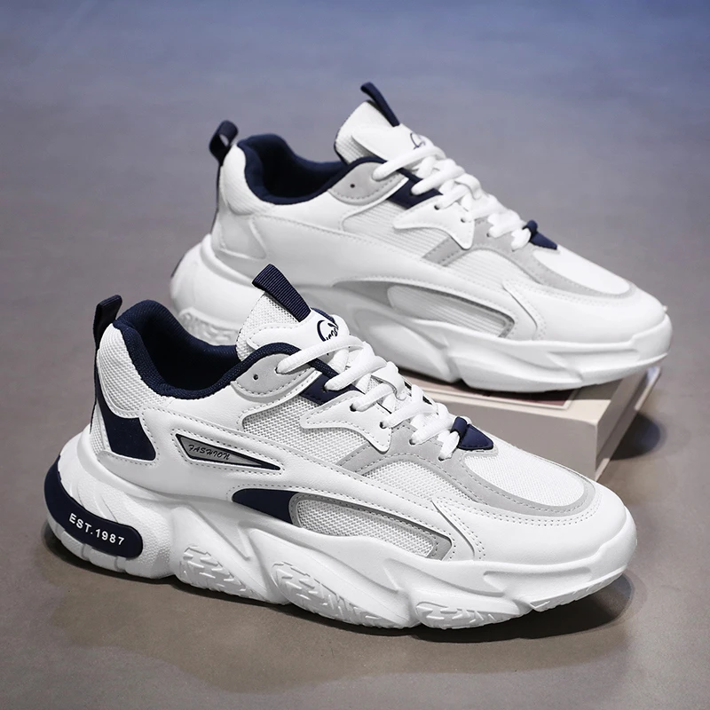 2025 Men's Platform Sneakers Fashionable Spring Mesh Sneakers New Outdoor Comfortable Casual Shoes for Men Zapatillas De Deporte
2025 Men's Platform Sneakers Fashionable Spring Mesh Sneakers New Outdoor Comfortable Casual Shoes for Men Zapatillas De Deporte
