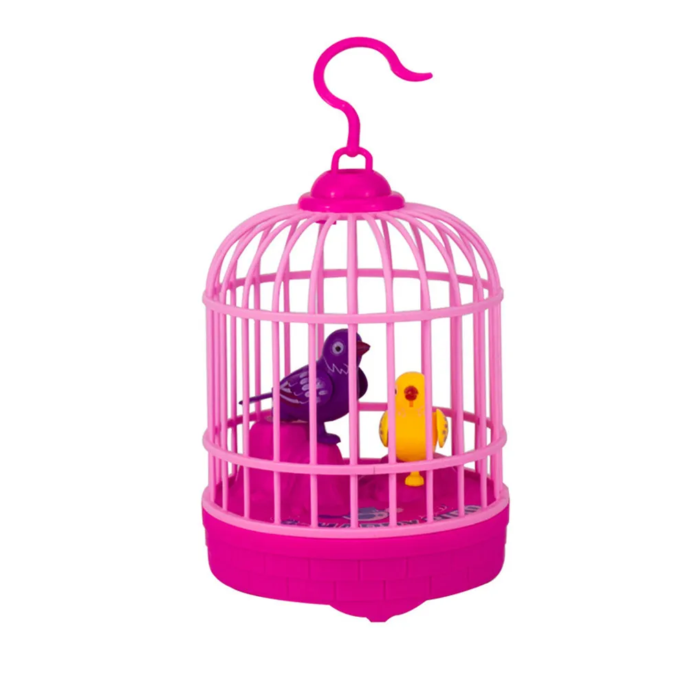 1Pcs Voice Control Birdcage Simulation Sound Activated Interactive Educational Entertainment for Kids Party Decoration
1Pcs Voice Control Birdcage Simulation Sound Activated Interactive Educational Entertainment for Kids Party Decoration