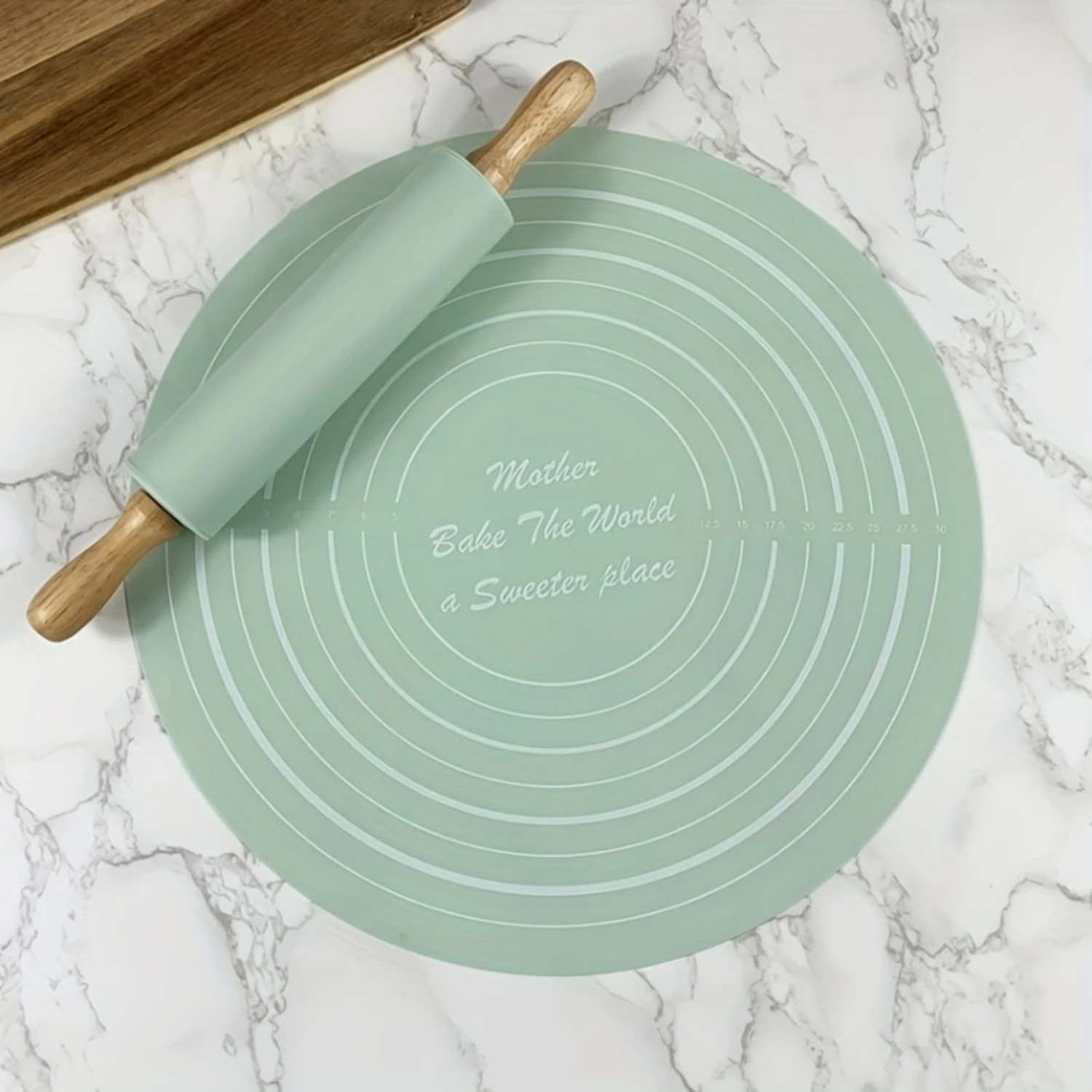 Premium Silicone Dough Roller & Non-Stick Baking Mat Set - Food Grade, Perfect For Chefs
Premium Silicone Dough Roller & Non-Stick Baking Mat Set - Food Grade, Perfect For Chefs