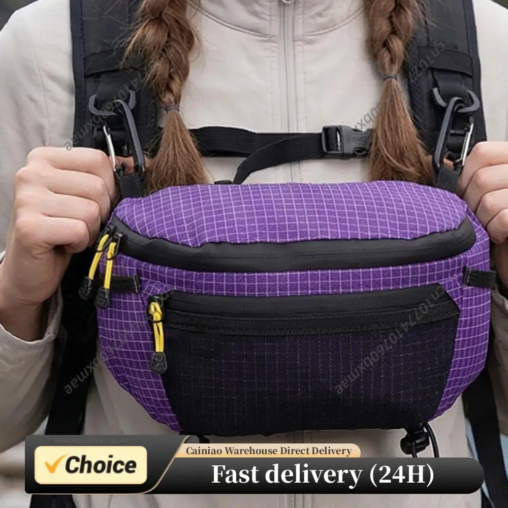 Outdoor Hiking Chest Bag Waterproof Multi-Functional Sports Backpack Large Capacity Backpack Extension Pack for Men Women
Outdoor Hiking Chest Bag Waterproof Multi-Functional Sports Backpack Large Capacity Backpack Extension Pack for Men Women