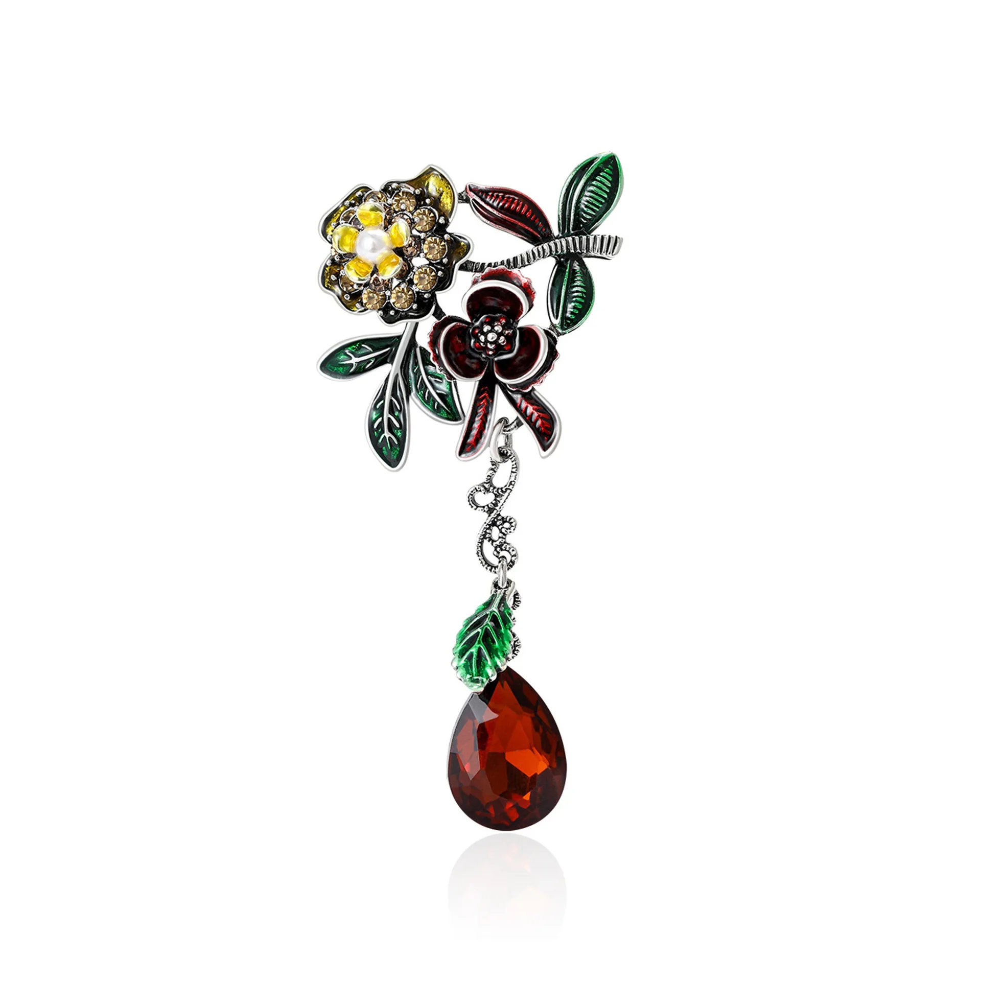 Retro Camellia Brooch, Women's, Unisex Fashion Pendant, Crystal Flower Wedding Dress Set, Party Backpack Decoration, Daily Gift
Retro Camellia Brooch, Women's, Unisex Fashion Pendant, Crystal Flower Wedding Dress Set, Party Backpack Decoration, Daily Gift
