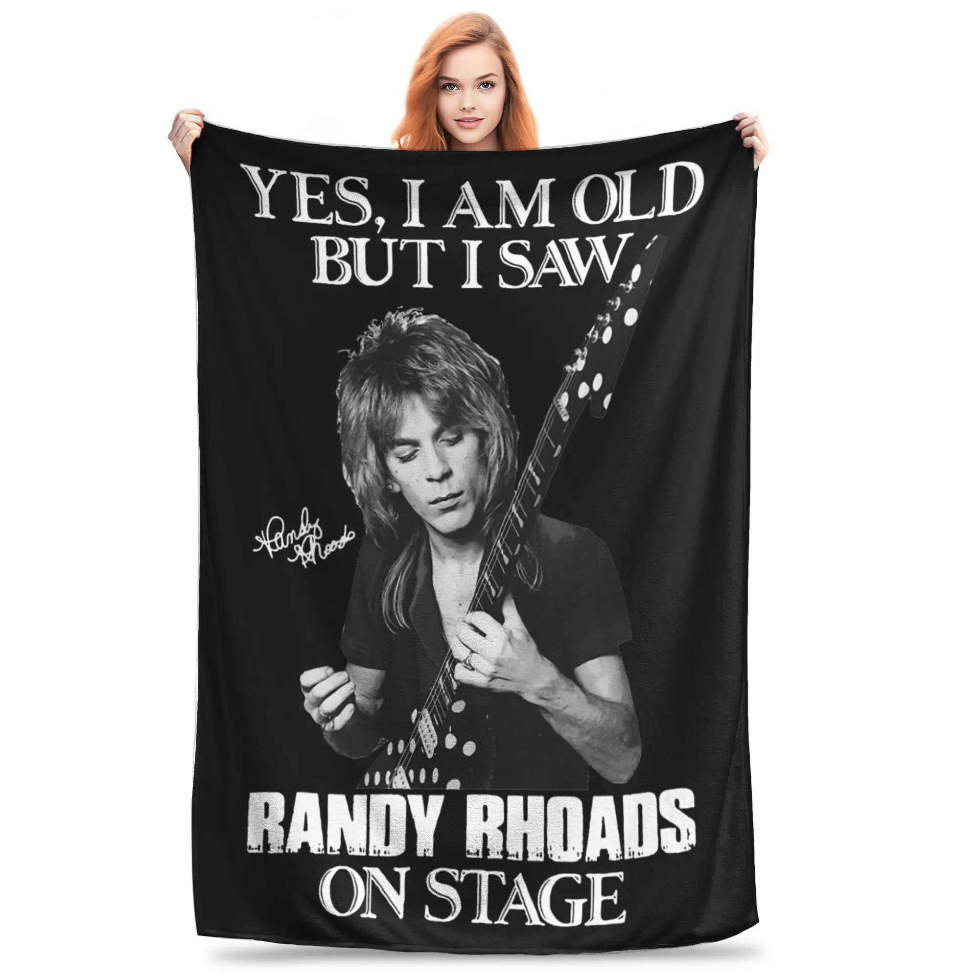 Yes I'm Old But I Saw Randy Rhoads On Stage Flannel Throw Blankets Ozzy Osbourne Blanket for Home Car Super Soft Bedspread,
Yes I'm Old But I Saw Randy Rhoads On Stage Flannel Throw Blankets Ozzy Osbourne Blanket for Home Car Super Soft Bedspread,