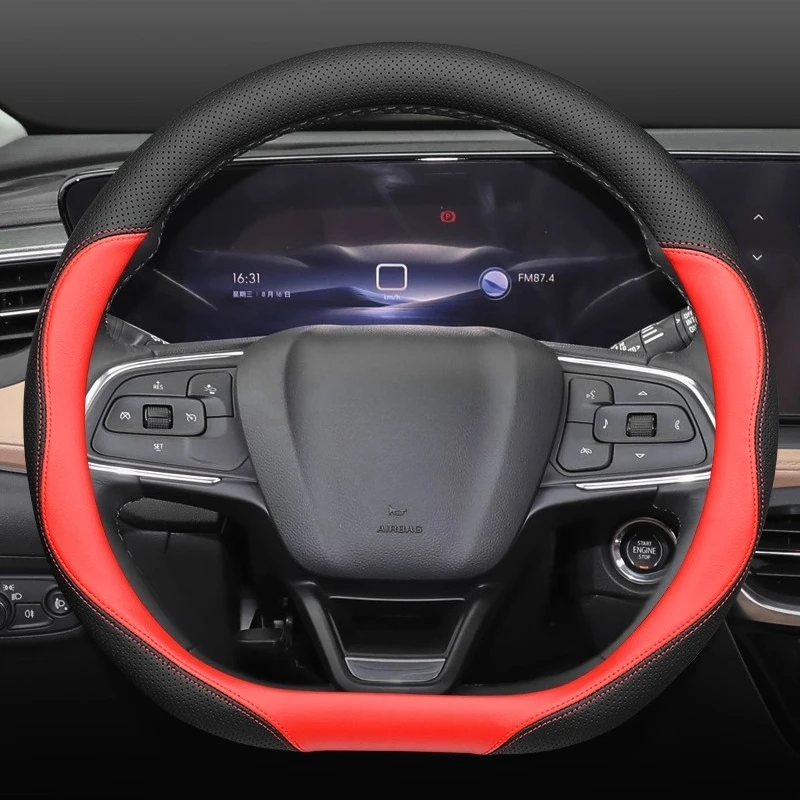 For Buick Encore Plus 2023 Ultrathin Nappa Leather Steering Wheel Cover Four Season Universal Anti Slip Car Interior Accessories
For Buick Encore Plus 2023 Ultrathin Nappa Leather Steering Wheel Cover Four Season Universal Anti Slip Car Interior Accessories