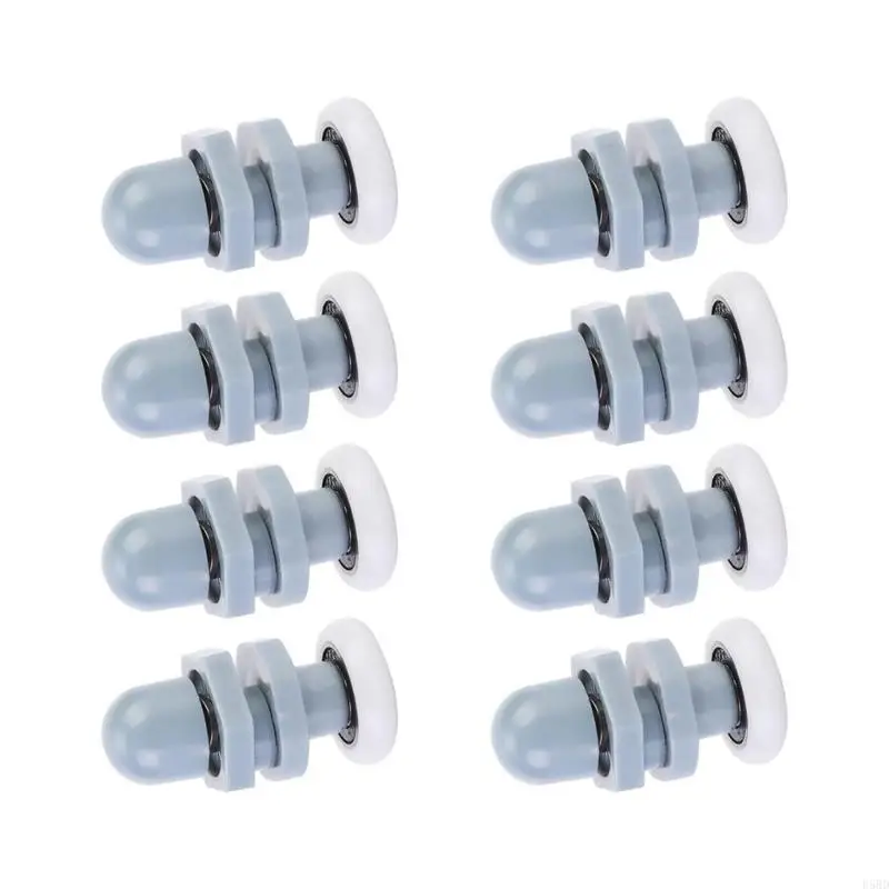 8Pieces Multipurpose 20mm Plastic Rollers for Sliding Shower Door Portable Sturdy Quiet Replacement Wheel Daily Use D5BD
8Pieces Multipurpose 20mm Plastic Rollers for Sliding Shower Door Portable Sturdy Quiet Replacement Wheel Daily Use D5BD