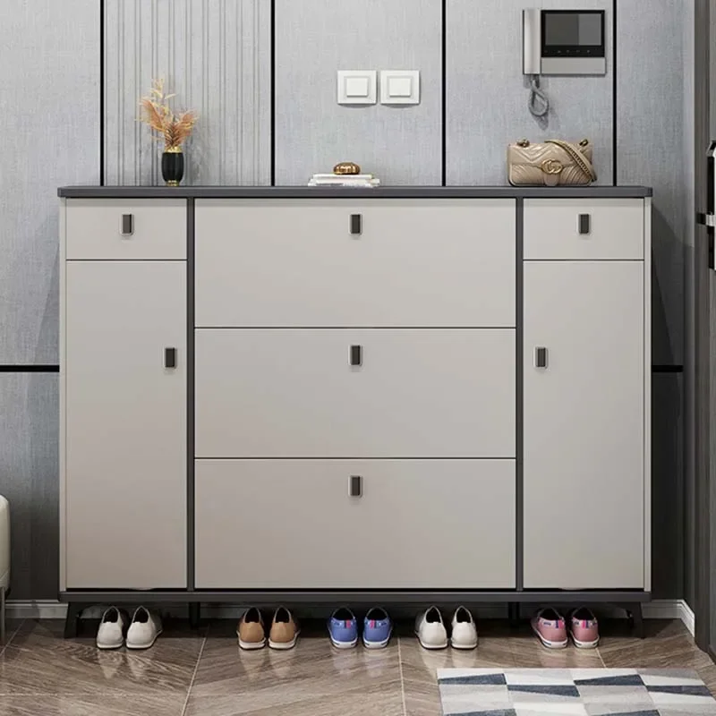 Minimalist Doorway Shoe Cabinet Layered Dust Proof Display Storage Shoe Rack Organizer Wooden Mueble Sapateira Modern Furniture
Minimalist Doorway Shoe Cabinet Layered Dust Proof Display Storage Shoe Rack Organizer Wooden Mueble Sapateira Modern Furniture