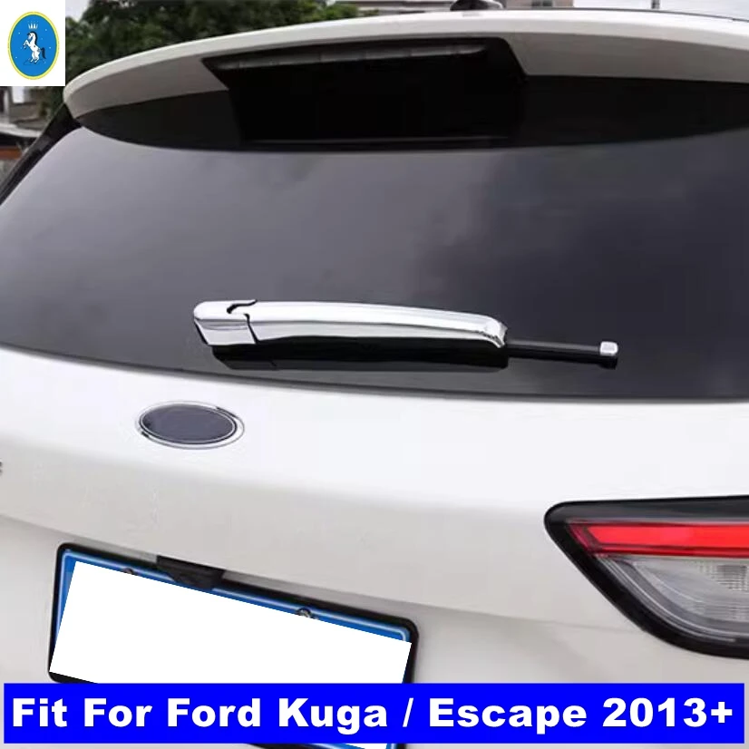 Chrome Rear Windshield Window Windscreen Rain Wiper Cover Trim Fit For Ford Kuga / Escape 2013 - 2019 Car Exterior Accessories
Chrome Rear Windshield Window Windscreen Rain Wiper Cover Trim Fit For Ford Kuga / Escape 2013 - 2019 Car Exterior Accessories