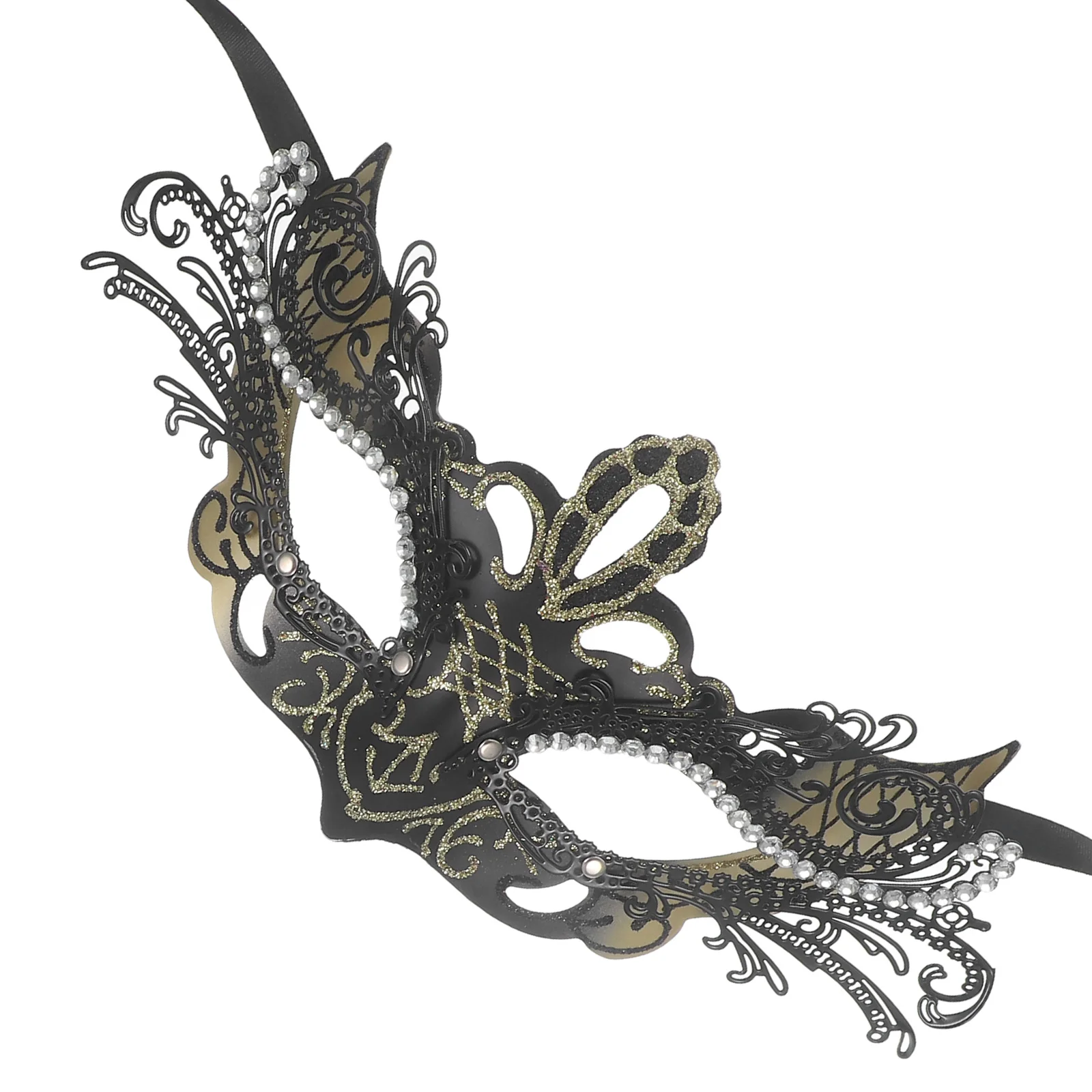 Butterfly Mask Halloween Party Prop Small for Masquerade Wrought Iron Women Miss
Butterfly Mask Halloween Party Prop Small for Masquerade Wrought Iron Women Miss