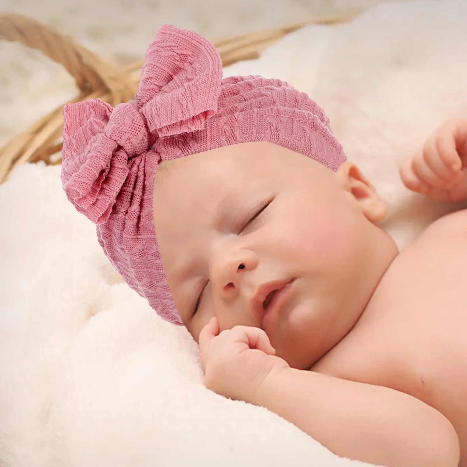 2 шт. жаккардовые шапки с бантом для младенцев, мягкие дышащие детские шапки-тюрбаны, регулируемая посадка, аксессуары для волос для новорожденных
2 шт. жаккардовые шапки с бантом для младенцев, мягкие дышащие детские шапки-тюрбаны, регулируемая посадка, аксессуары для волос для новорожденных