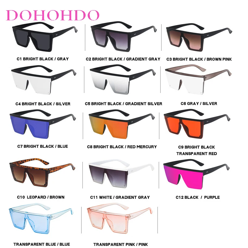 Luxury Sunglasses For Women Men Large-frame One-piece Sunglasses European And Fashionable Square Frame Colorful Travel Glasses
Luxury Sunglasses For Women Men Large-frame One-piece Sunglasses European And Fashionable Square Frame Colorful Travel Glasses