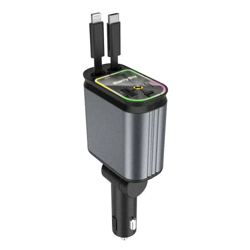 Автомобильный прожектор C3 4 в 1, зарядное устройство с выдвижным кабелем
Автомобильный прожектор C3 4 в 1, зарядное устройство с выдвижным кабелем