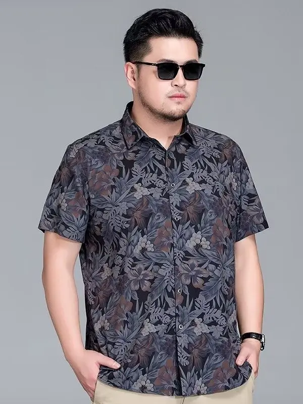 plus Size Loose Short Sleeve Floral Shirt Casual Style Summer New Arrival for plus Size Men Comfortable Breathable Ice Silk S...
plus Size Loose Short Sleeve Floral Shirt Casual Style Summer New Arrival for plus Size Men Comfortable Breathable Ice Silk S...