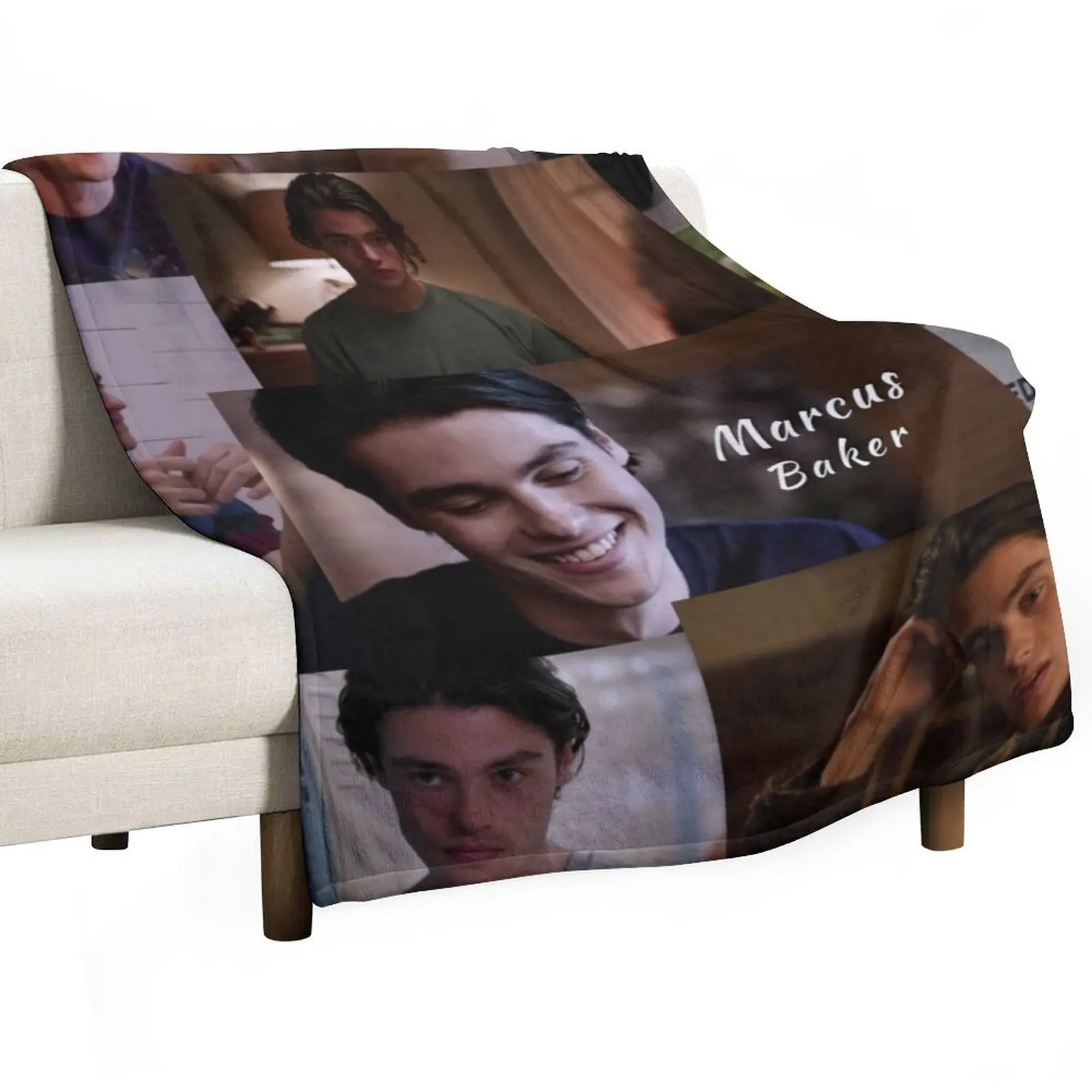 Marcus Baker from Ginny and Georgia Throw Blanket Lightweight Warm Blanket for Travel Camping
Marcus Baker from Ginny and Georgia Throw Blanket Lightweight Warm Blanket for Travel Camping