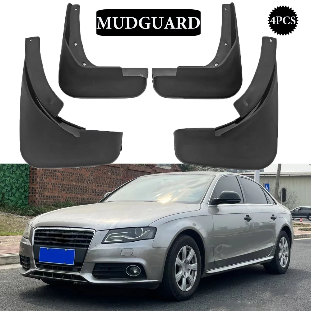 4pcs Front Rear For Audi A4 B8 2009 2010 2011 2012 2013 2014 2015 Splash Guards Auto Fender Mudflap Mudguard Car Accessories
4pcs Front Rear For Audi A4 B8 2009 2010 2011 2012 2013 2014 2015 Splash Guards Auto Fender Mudflap Mudguard Car Accessories