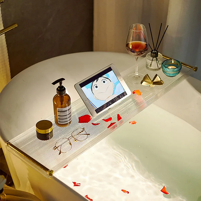 Bathroom Bath Shelf Toilet Bath Tub Acrylic nternet celebrity transparent bracket 
Bathroom Bath Shelf Toilet Bath Tub Acrylic nternet celebrity transparent bracket