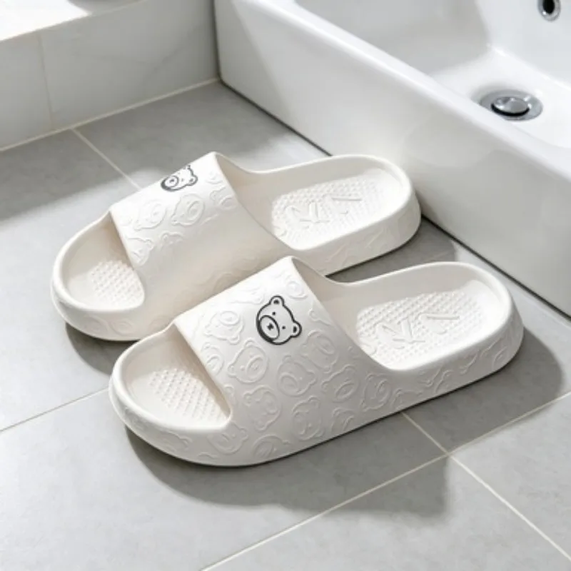 Printting Cute Bear Women Slippers Summer Indoor Soft Cartoon Sandals Bathroom Anti-slip Outdoor Comfy Men Leisure Shoes Couple
Printting Cute Bear Women Slippers Summer Indoor Soft Cartoon Sandals Bathroom Anti-slip Outdoor Comfy Men Leisure Shoes Couple