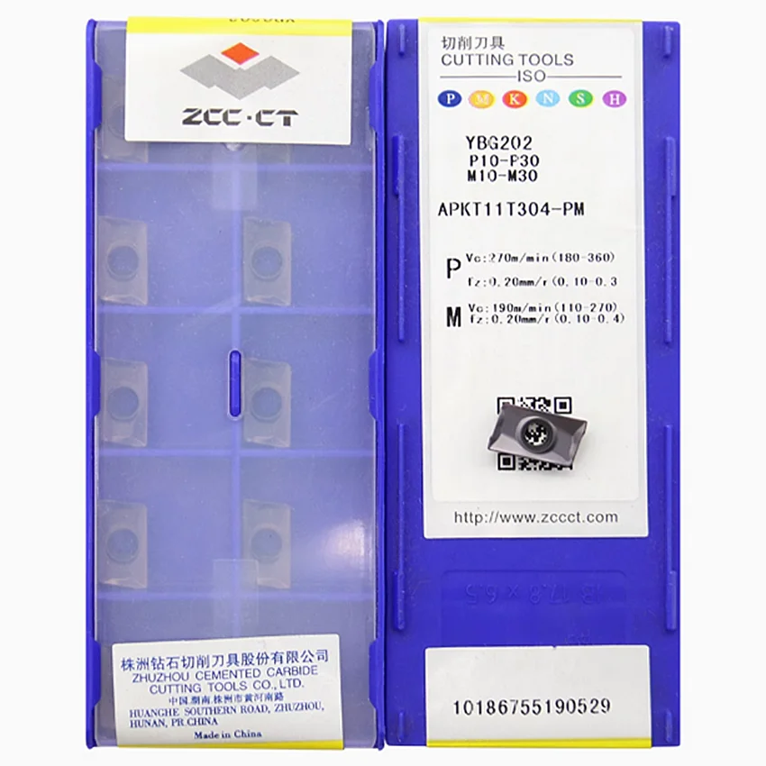 APKT11T304-PM YBG202/APKT11T308-PM YBG202 APKT11T304 APKT11T308 ZCC.CT CNC blade carbide insert Milling inserts 10pcs/box
APKT11T304-PM YBG202/APKT11T308-PM YBG202 APKT11T304 APKT11T308 ZCC.CT CNC blade carbide insert Milling inserts 10pcs/box