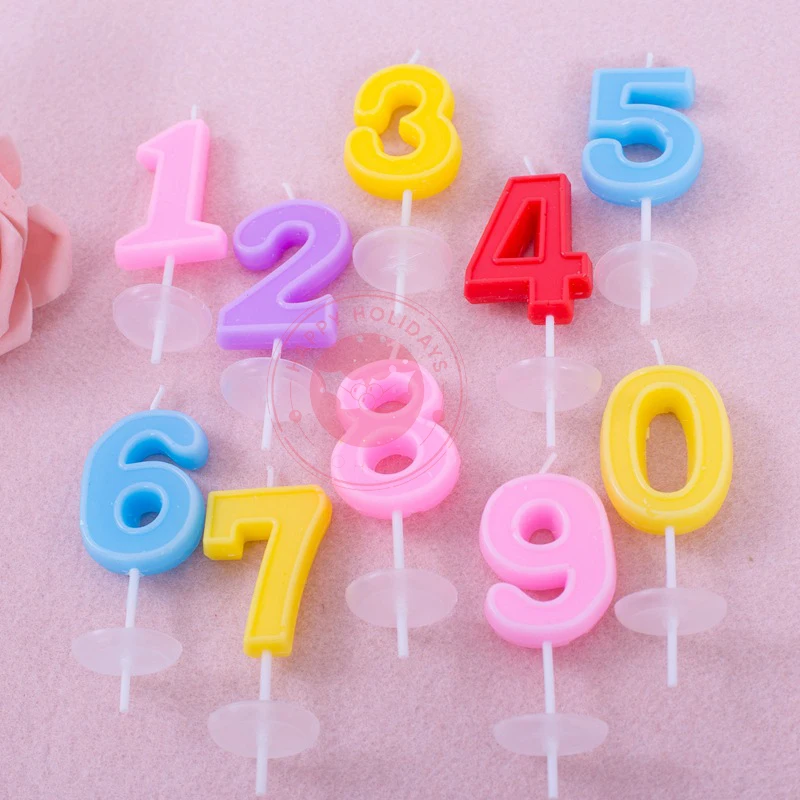 NEW Digital Multicolored Candle Birthday Cake Candle 0-9 Digital With Bottom Creative Children Romantic Party Color Small Candle
NEW Digital Multicolored Candle Birthday Cake Candle 0-9 Digital With Bottom Creative Children Romantic Party Color Small Candle