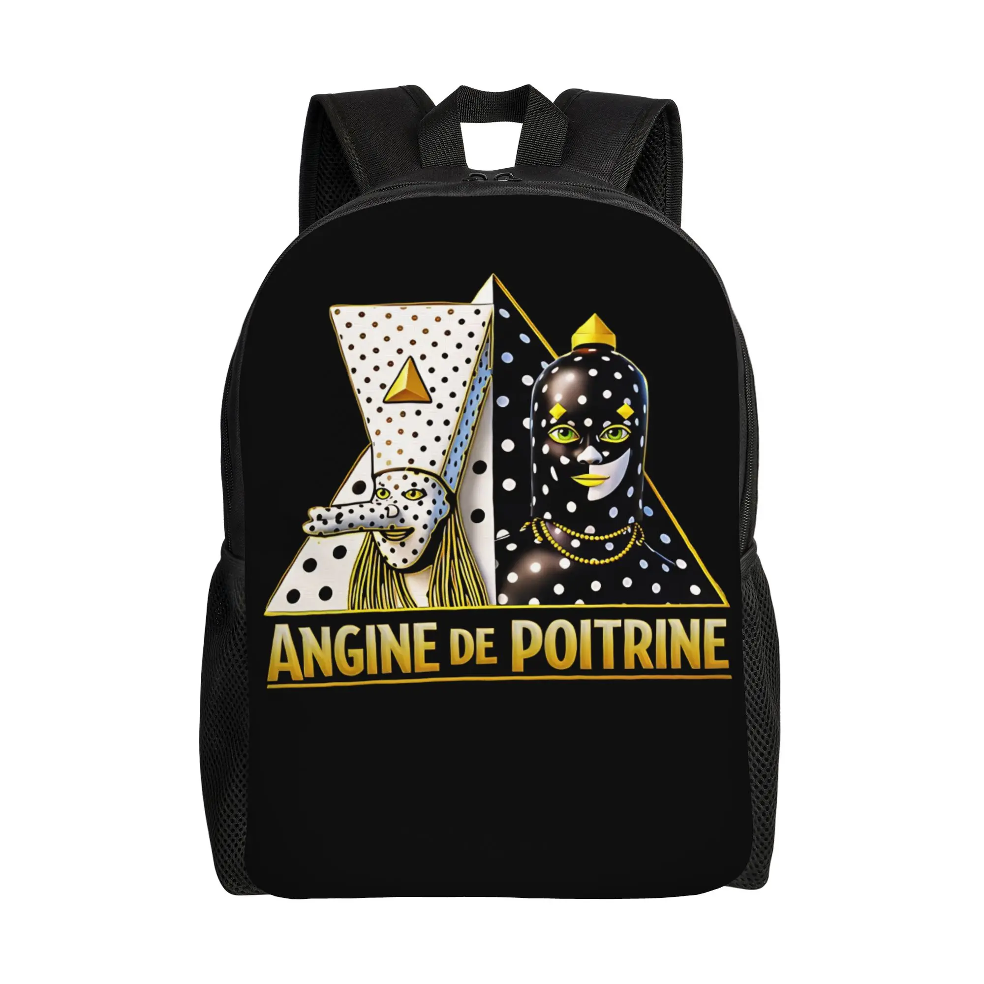 Retro Angine de Poitrine Fashion Backpack Outdoor High School Hiking Travel Daypack for Men Women Laptop Canvas Bags
Retro Angine de Poitrine Fashion Backpack Outdoor High School Hiking Travel Daypack for Men Women Laptop Canvas Bags