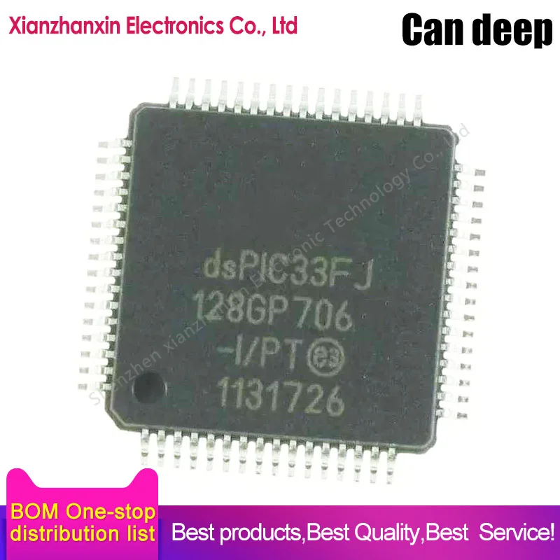 1pcs/lot dsPIC33FJ128GP706-I/PT dsPIC33FJ128GP706 QFP64 Digital processor microcontroller chip
1pcs/lot dsPIC33FJ128GP706-I/PT dsPIC33FJ128GP706 QFP64 Digital processor microcontroller chip