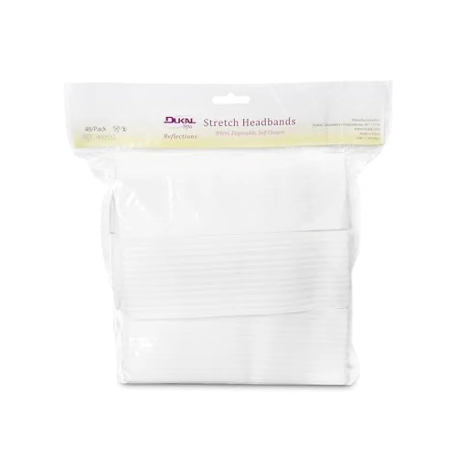 Disposable Stretchable Headband with Closure, 48 Ct
Disposable Stretchable Headband with Closure, 48 Ct