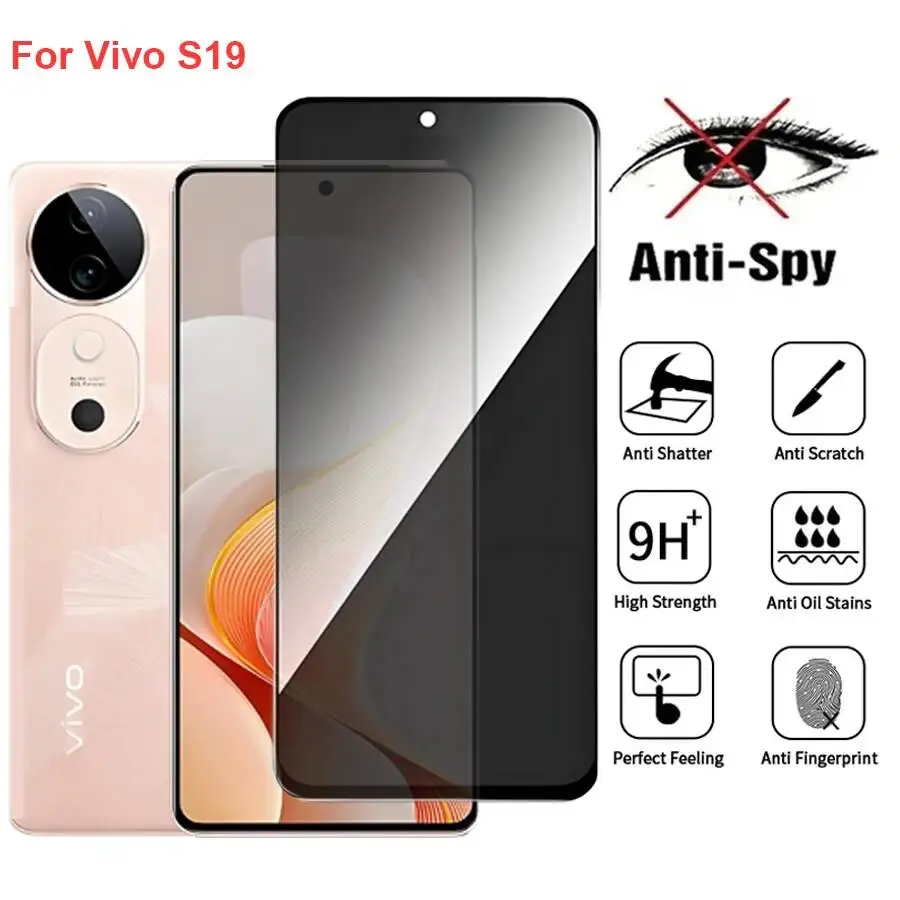 Vivo S19 V2364A Anti Spy Privacy Tempered Glass Protector Compatible For Vivos19 Full Cover Screen Phone Film
Vivo S19 V2364A Anti Spy Privacy Tempered Glass Protector Compatible For Vivos19 Full Cover Screen Phone Film