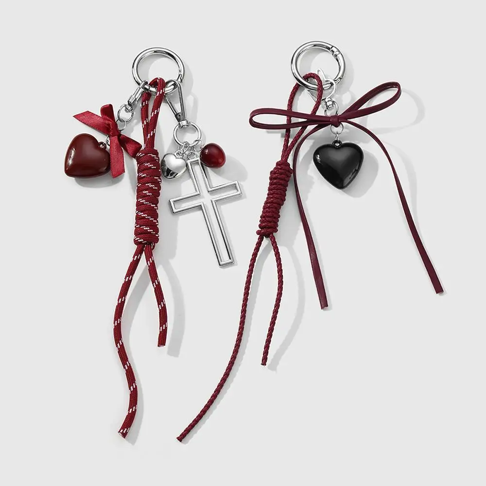 Cute Bag Pendant Heart Cross Ins Suitable For Mobile Phone Bag Pendant Accessory Keychain Couple Pendant Bag Charms For Handbags
Cute Bag Pendant Heart Cross Ins Suitable For Mobile Phone Bag Pendant Accessory Keychain Couple Pendant Bag Charms For Handbags