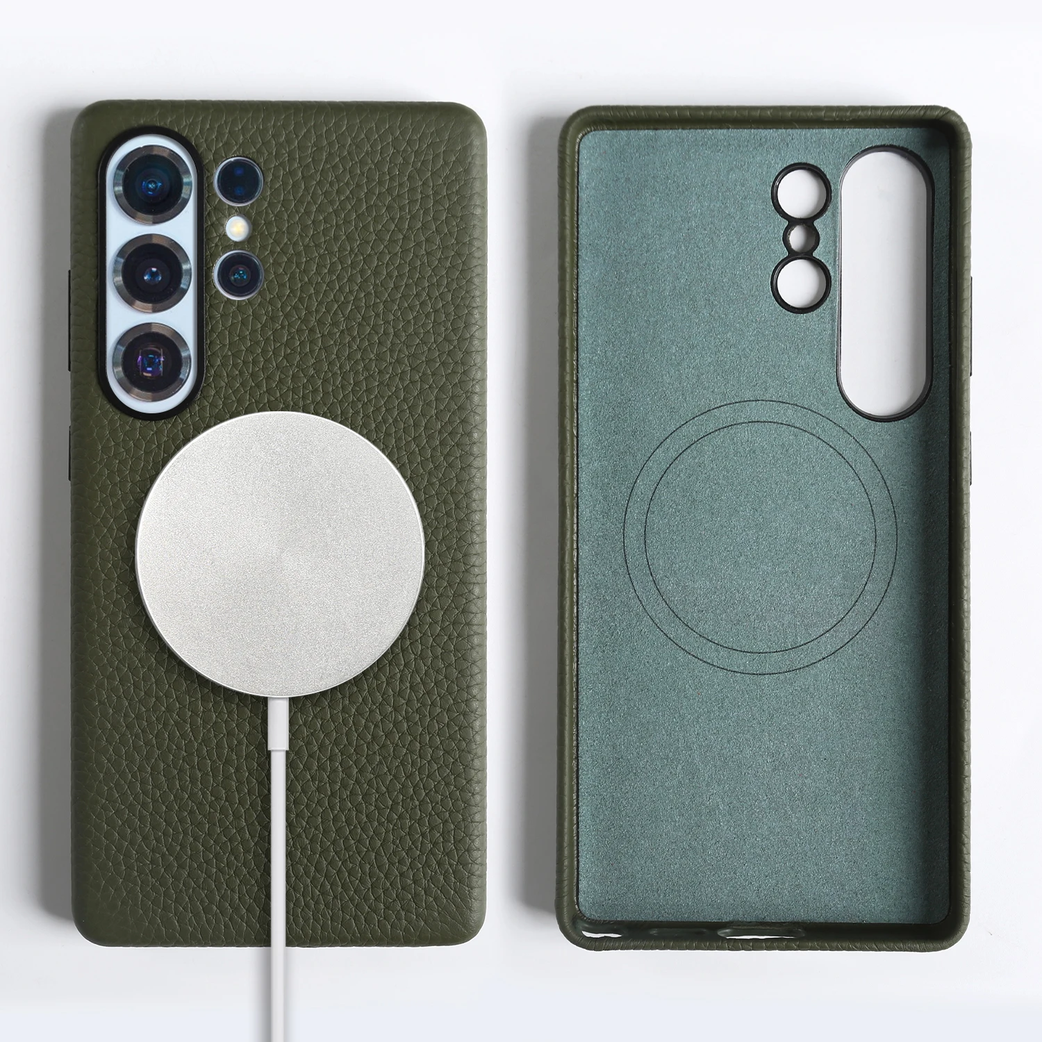 For Magsafe Magnetic Lychee Genuine Leather Case For Samsung Galaxy S26 S25 Plus S24 FE S21 S22 S23 Ultra Back Cover Phone Case
For Magsafe Magnetic Lychee Genuine Leather Case For Samsung Galaxy S26 S25 Plus S24 FE S21 S22 S23 Ultra Back Cover Phone Case