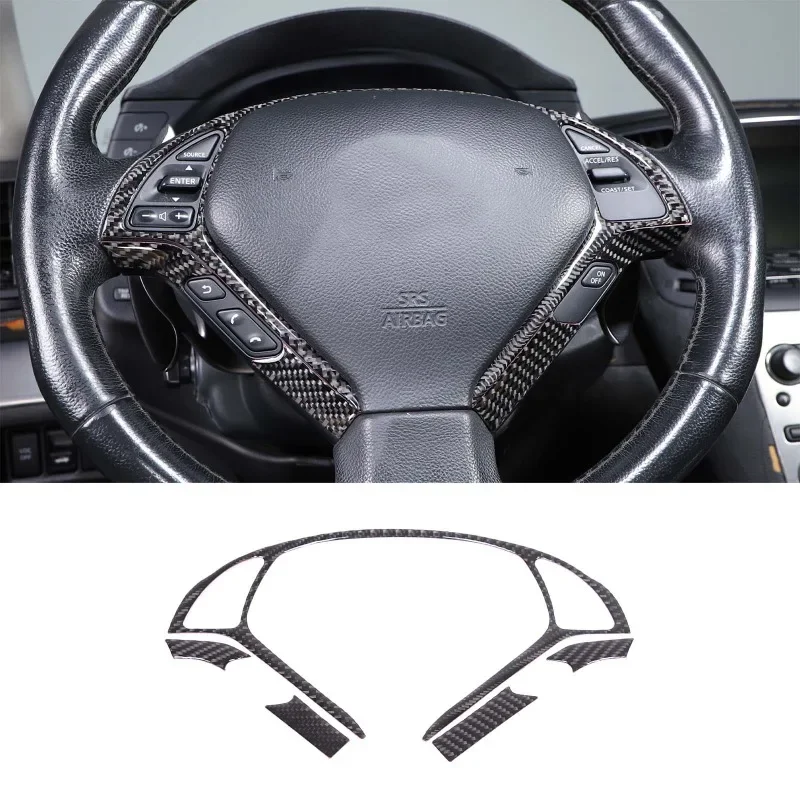 For Infiniti G25 G27 G37 2007-2013 Soft Carbon Fiber Car Steering Wheel Frame Cover Trim Stickers Car Accessories
For Infiniti G25 G27 G37 2007-2013 Soft Carbon Fiber Car Steering Wheel Frame Cover Trim Stickers Car Accessories