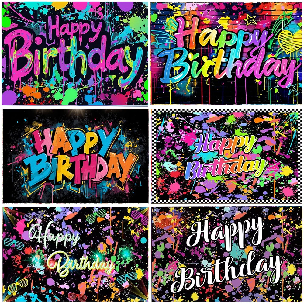 Street Art Spray Painting Birthday Party Backdrop Decoration Urban Creative Graffiti Background Banner Photography Props Gift
Street Art Spray Painting Birthday Party Backdrop Decoration Urban Creative Graffiti Background Banner Photography Props Gift