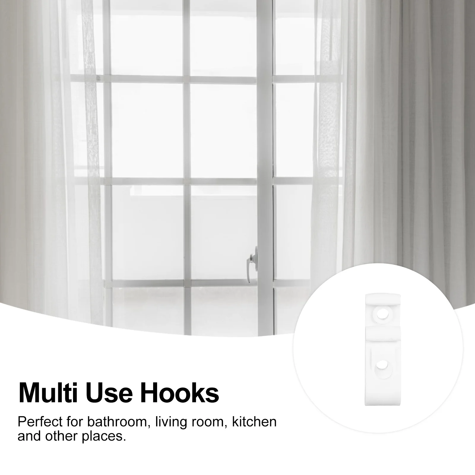 8pcs Curtain Clip Blinds Accessories White Wall Mounted Roller Fixing Clip Roman Tensioner Strong Easy Install Screws
8pcs Curtain Clip Blinds Accessories White Wall Mounted Roller Fixing Clip Roman Tensioner Strong Easy Install Screws