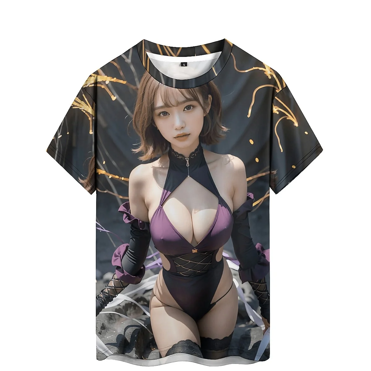 Summer Adult Fantasy Art Men's 3D Printed Short-Sleeve T-Shirt - Men's Loose Fit Top
Summer Adult Fantasy Art Men's 3D Printed Short-Sleeve T-Shirt - Men's Loose Fit Top