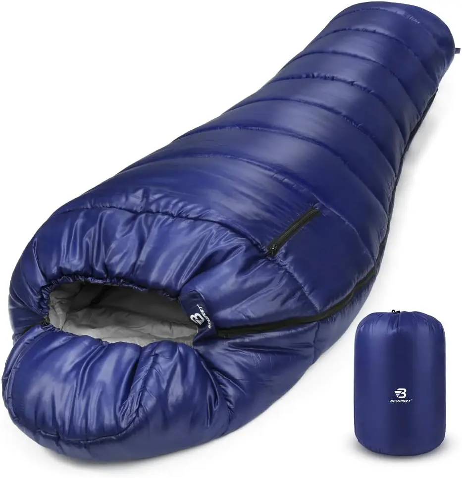 Extreme Cold Weather Mummy Sleeping Bag for Adults - 15-45°F, Washable & Lightweight for Hiking Travel Outdoor
Extreme Cold Weather Mummy Sleeping Bag for Adults - 15-45°F, Washable & Lightweight for Hiking Travel Outdoor