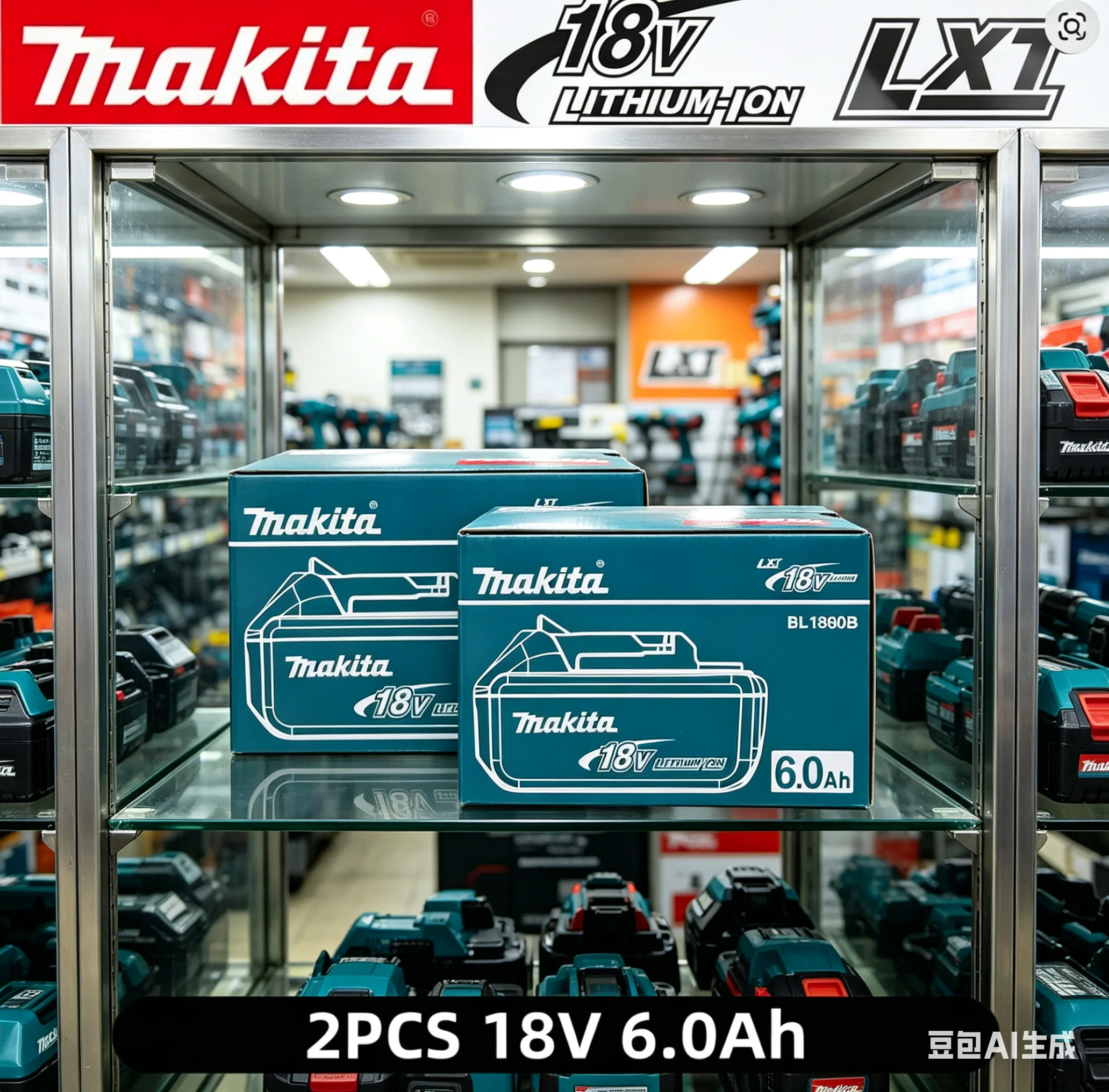 100% Original Makita 6Ah for Makita 18V Battery BL1830B BL1850B BL1850 BL1840 BL1860 BL1815 Replacement Lithium Battery
100% Original Makita 6Ah for Makita 18V Battery BL1830B BL1850B BL1850 BL1840 BL1860 BL1815 Replacement Lithium Battery