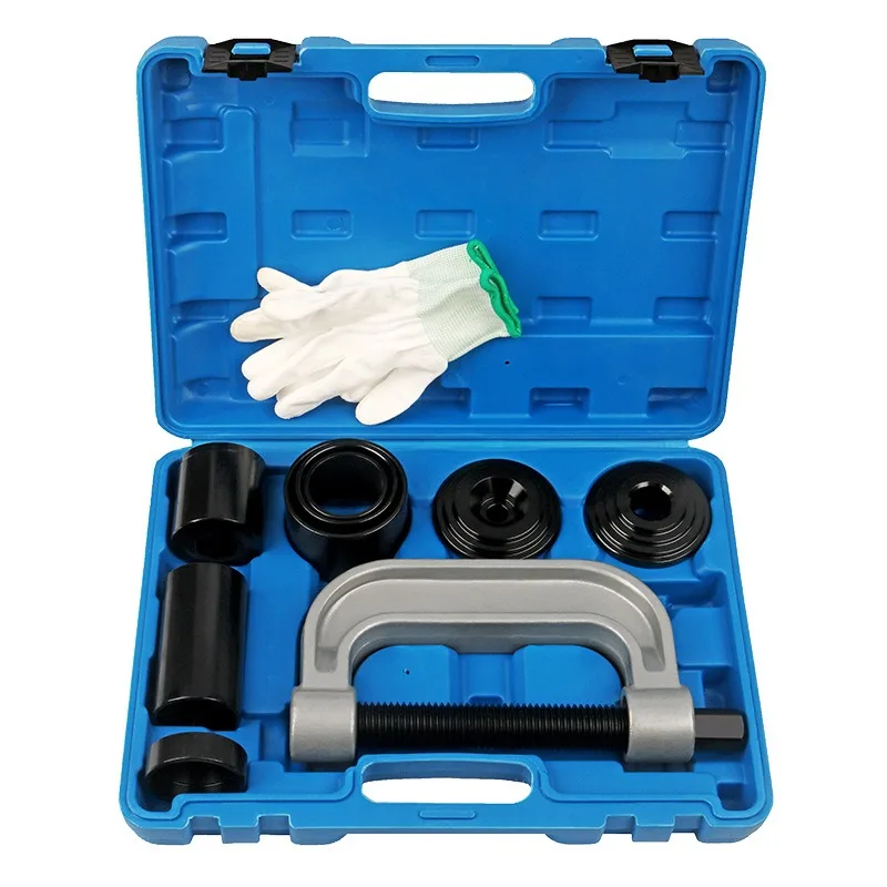 10pcs 4 in 1 Ball Joint Deluxe Service Kit 2WD & 4WD Car Repair Remover Installer Heavy Duty Ball Joint Press & U Joint Tools
10pcs 4 in 1 Ball Joint Deluxe Service Kit 2WD & 4WD Car Repair Remover Installer Heavy Duty Ball Joint Press & U Joint Tools