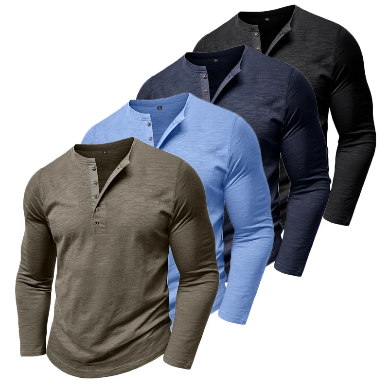 1/2Pcs Autumn Slim T-Shirt Mens Long Sleeve Casual Work Top Classic Solid Color Top Versatile T-shirt Outdoor Breathable Tee
1/2Pcs Autumn Slim T-Shirt Mens Long Sleeve Casual Work Top Classic Solid Color Top Versatile T-shirt Outdoor Breathable Tee