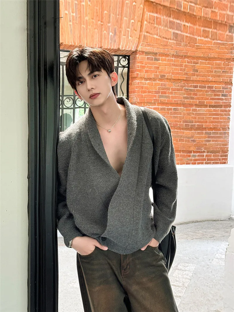 ay Knitted Open Cardigan Men's Sle Autumn Winter Design Sensation Sweater Jaet Student Trendy High-End Feeling Wo...
ay Knitted Open Cardigan Men's Sle Autumn Winter Design Sensation Sweater Jaet Student Trendy High-End Feeling Wo...