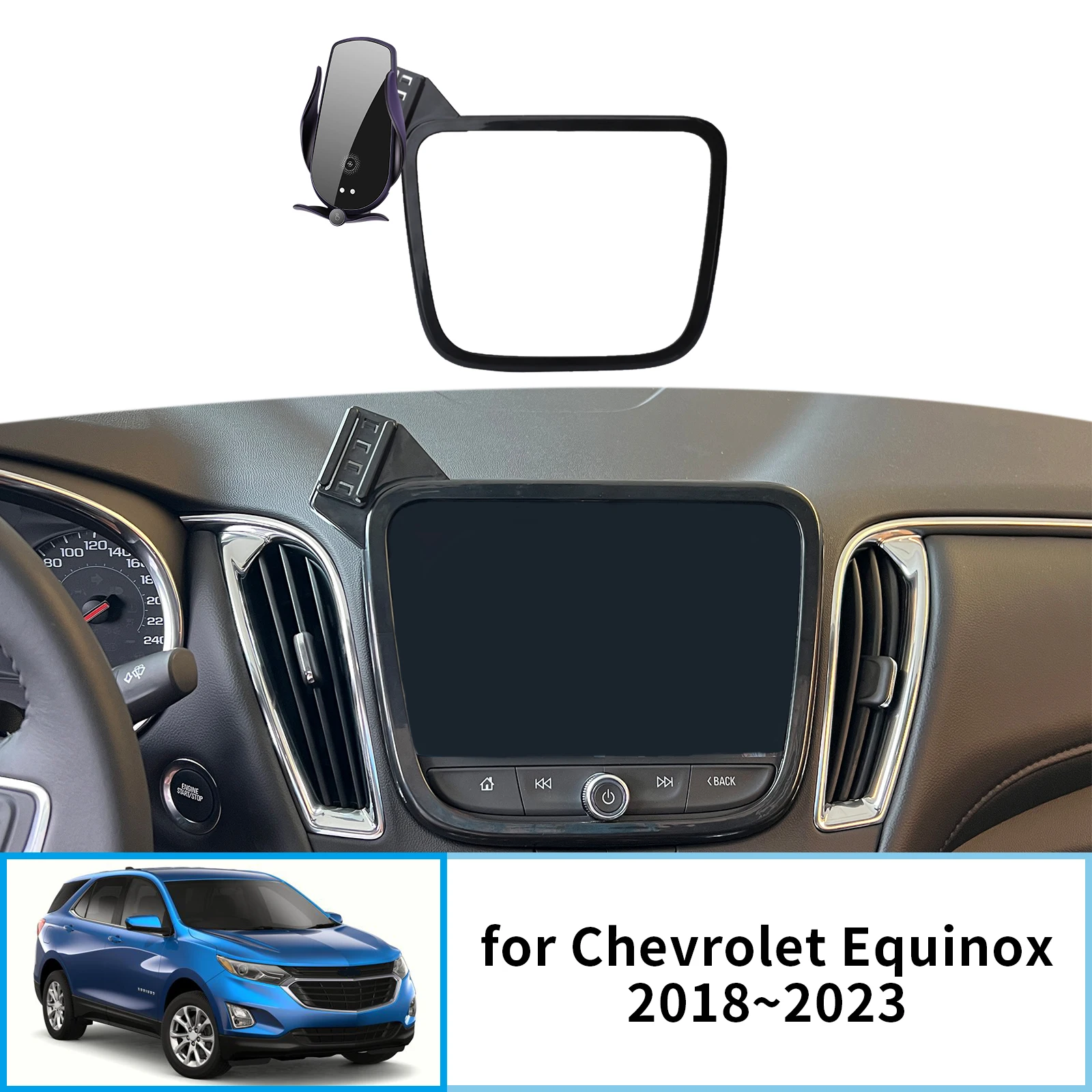 Car Mobile Phone Holder for Chevrolet Equinox 2018-2023 GPS Bracket Navigation Stand Auto Accessories
Car Mobile Phone Holder for Chevrolet Equinox 2018-2023 GPS Bracket Navigation Stand Auto Accessories