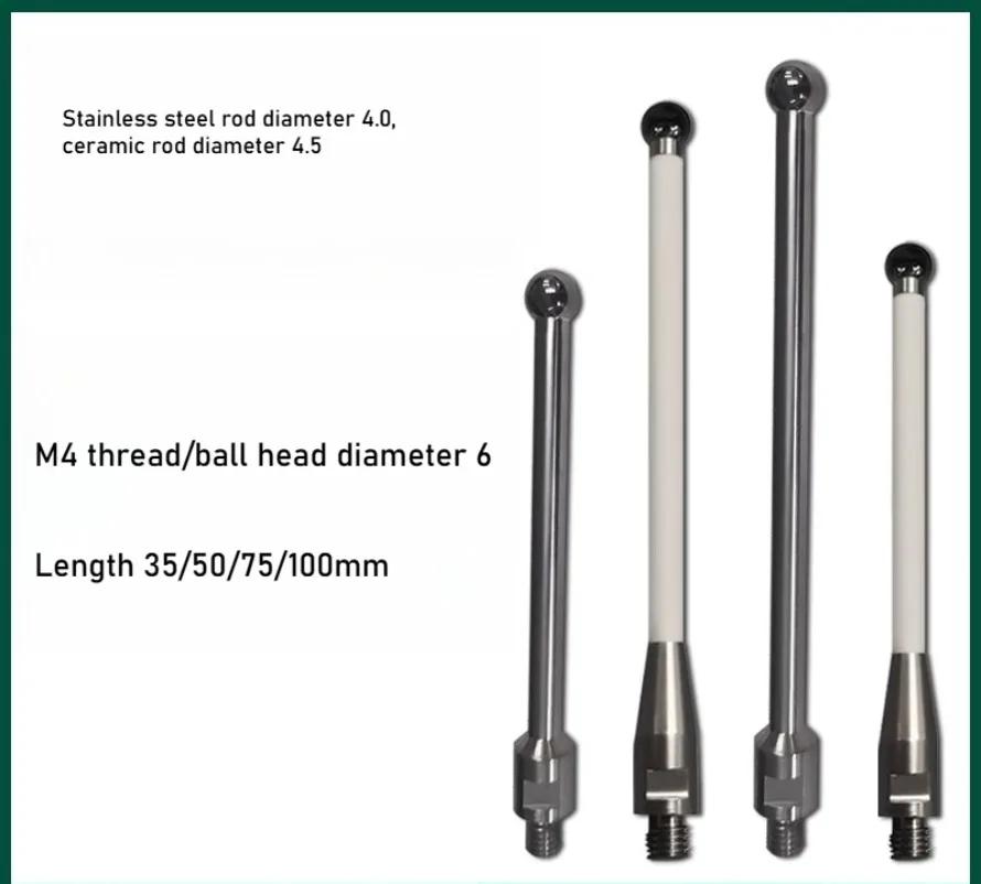For Marposs Probe Straight Probe Machine Tool Measurement Stylus Carbide Ball Head Domestic Replacement
For Marposs Probe Straight Probe Machine Tool Measurement Stylus Carbide Ball Head Domestic Replacement