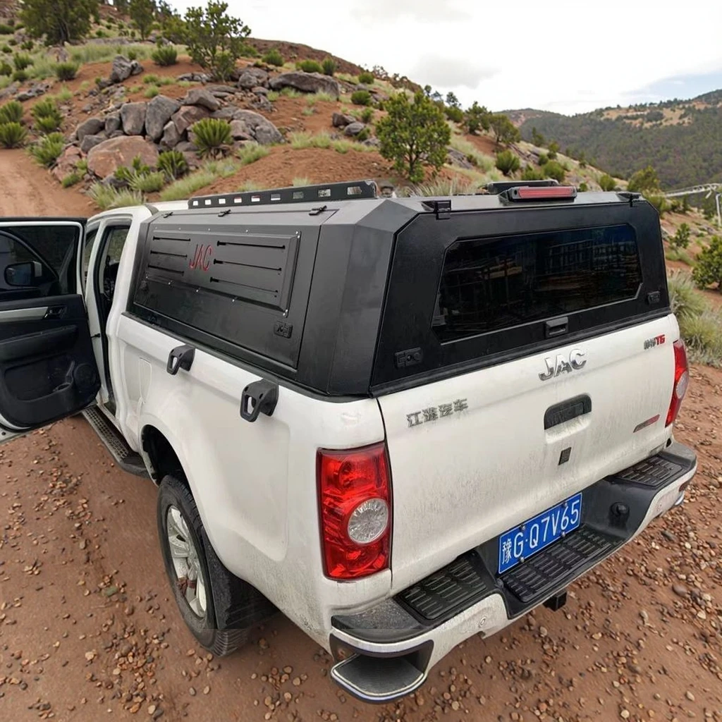 High Quality JAC/Shuailing T6 Off-Road Pickup Hardtop Cargo Bed Cover Collapsible Standard Aluminum Alloy Waterproof Tonneau
High Quality JAC/Shuailing T6 Off-Road Pickup Hardtop Cargo Bed Cover Collapsible Standard Aluminum Alloy Waterproof Tonneau