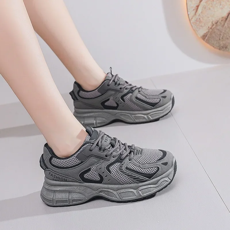 2025 Ladies Shoes Mesh Women's Vulcanize Shoes Outdoor Platform Hot Sale Lace Up Women Sneakers Versatile Women's Casual Shoes
2025 Ladies Shoes Mesh Women's Vulcanize Shoes Outdoor Platform Hot Sale Lace Up Women Sneakers Versatile Women's Casual Shoes