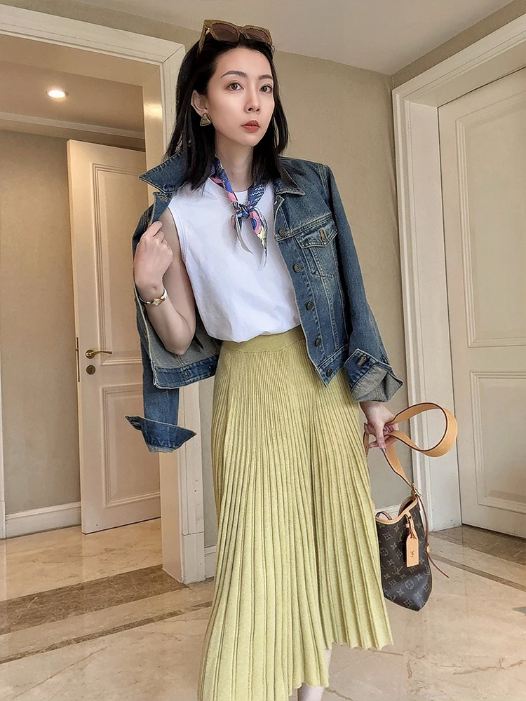 Шерстяная юбка ZINCCA Jieka «Jiaziziye» с эластичным поясом, плиссированная, с асимметричным подолом, высокая талия, А-силуэт, для женщин
Шерстяная юбка ZINCCA Jieka «Jiaziziye» с эластичным поясом, плиссированная, с асимметричным подолом, высокая талия, А-силуэт, для женщин