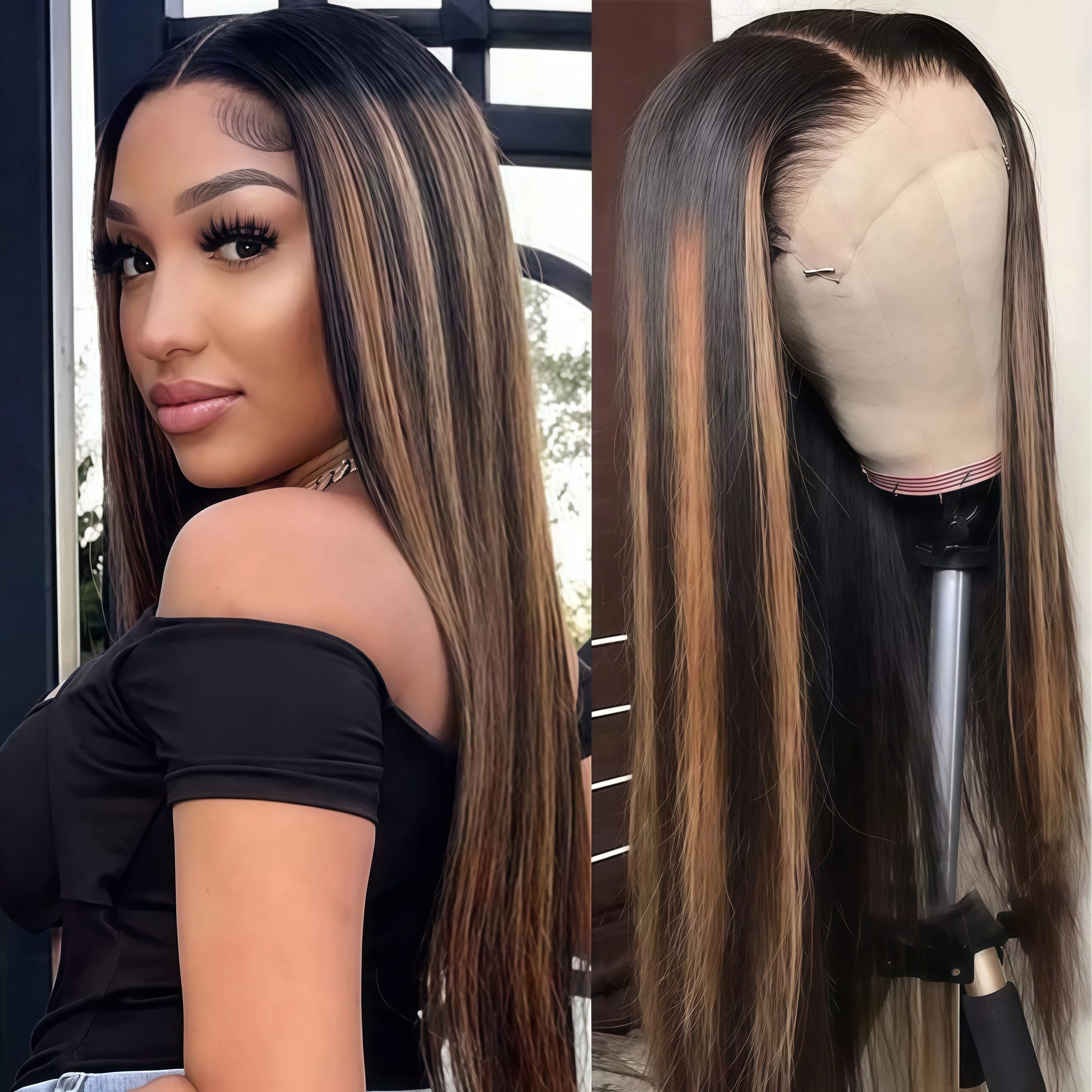 30 Inch 1B/30 Highlight Wig Human Hair 13x4 Hd Lace Front Wigs Human Hair High Density Ombre Brown Lace Front Human Hair Wigs
30 Inch 1B/30 Highlight Wig Human Hair 13x4 Hd Lace Front Wigs Human Hair High Density Ombre Brown Lace Front Human Hair Wigs