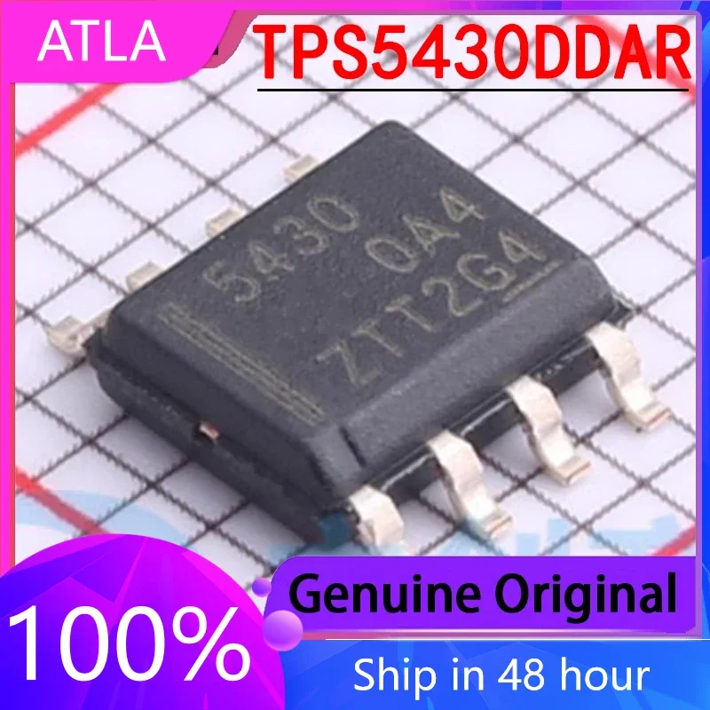 10PCS New Original TPS5430DDAR Silk Screen 5430 Packaging SOP8 Voltage Regulator IC Chip Genuine
10PCS New Original TPS5430DDAR Silk Screen 5430 Packaging SOP8 Voltage Regulator IC Chip Genuine