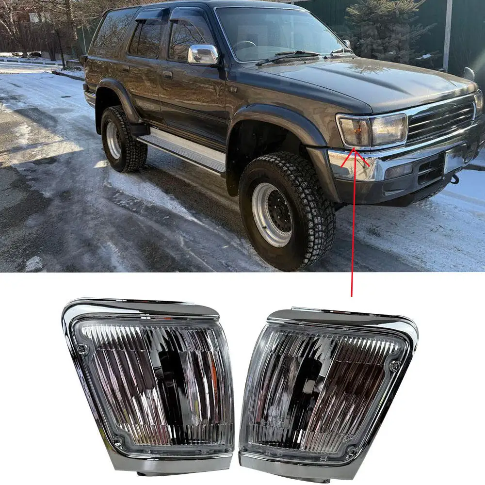 A Pair Car Turn Signal for Toyota Toyota Hilux LN105 LN106 Surf KZN130 LN130 1989-1995 Corner Lamp
A Pair Car Turn Signal for Toyota Toyota Hilux LN105 LN106 Surf KZN130 LN130 1989-1995 Corner Lamp